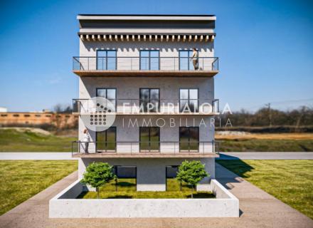¡oferta especial de constructores! edificio de 4 apartamentos con planos de construcción.