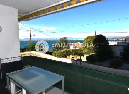 Roses-llosa: appartement avec vue mer en vente