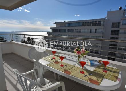 Appartement en bord de mer avec licence touristique à roses, costa brava